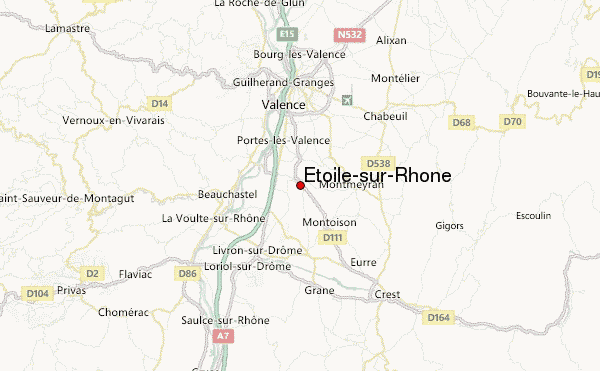 Cédric Pierre Paysage Etoiles sur Rhône