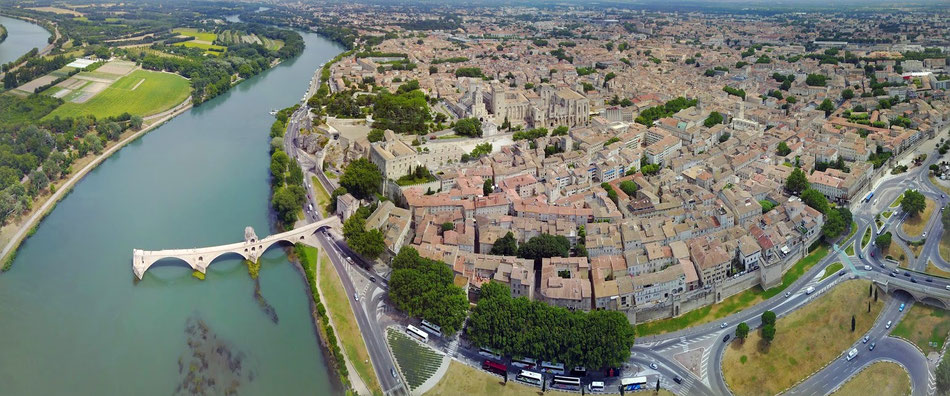 avignon paysage